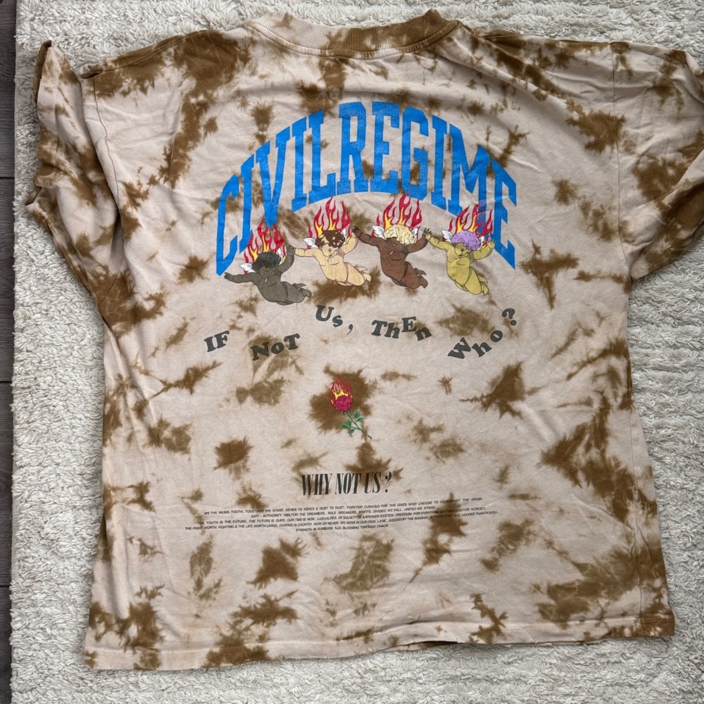 Civil Regime Tie-Dye Men’s Tee